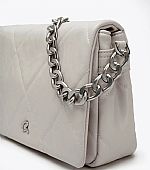 AXEL ΤΣΑΝΤΑ ΩΜΟΥ DELORES ΜΕ ΡΑΦΕΣ ΚΑΙ ΑΛΥΣΙΔΑ 1010-3429 GREY : 4