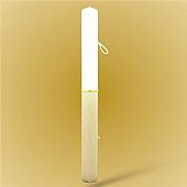 Λαμπάδα κυλινδρική αρωματική LA26029 Άμμου : 1