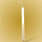 Λαμπάδα κυλινδρική αρωματική LA26033 Εκρού : 1