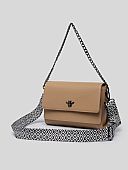 Nolah Γυναικεία Τσάντα Χιαστί Ώμου Eva Beige : 3