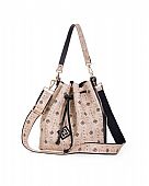 Pierro Τσάντα Πουγκί Eudora Monogram Mocca : 1