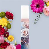 Λαμπάδα πλακέ με Τριαντάφυλλο LA26990 Τριαντάφυλλο : 1