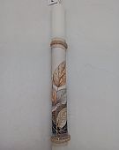 Λαμπάδα κυλινδρική με Φθινοπωρινά φύλλα LA26775 Φύλλα : 3