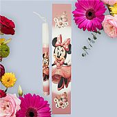 Λαμπάδα κυλινδρική με την Minnie pink LA26380 Minnie pink : 1