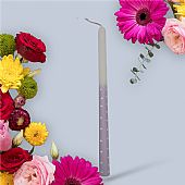 Λαμπάδα Μοβ Πουά LA1206 Πουά Μοβ : 1