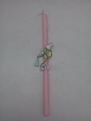 Λαμπάδα με Ουράνιο τόξο LA1209 Ροζ : 3