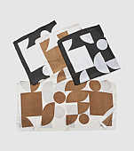 Verde Μαντήλι/Φουλάρι 2554 Black : 2