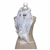 Φουλάρι-Εσάρπα DM-2162 White : 1