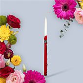 Λαμπάδα με Πασχαλίτσες LA1224 Πασχαλίτσα : 1