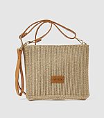 Verde Γυναικεία Τσάντα Χειρός/Χιαστί 48-0334 Beige : 1