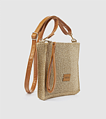 Verde Γυναικεία Τσάντα Χειρός/Χιαστί 48-0334 Beige : 2