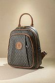 Fragola Γυναικεία Τσάντα Πλάτης FE237-fh-black-brown : 1