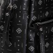 Pierro Τσάντα Πλάτης Athena Monogram Black : 2