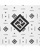 Pierro Τσάντα Πλάτης Athena Monogram White : 2