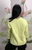 Πουκάμισο ασύμμετρο 04911 YELLOW : 2