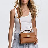 Nolah Γυναικεία Τσάντα ώμου/χιαστί Alba Brown : 4