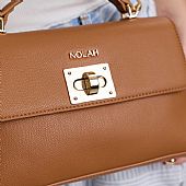 Nolah Γυναικεία Τσάντα ώμου/χιαστί Alba Brown : 5