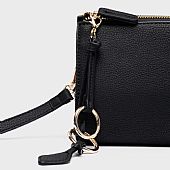 Nolah Γυναικεία Τσάντα ώμου/χιαστί Aura Black : 2