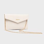 Nolah Γυναικεία Τσάντα ώμου/χιαστί Aggelina Ivory : 2