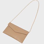 Nolah Γυναικεία Τσάντα ώμου/χιαστί Aggelina Beige : 3