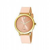 Loisir Ρολόι New Popsicle με nude λουράκι σιλικόνης και nude καντράν : 1