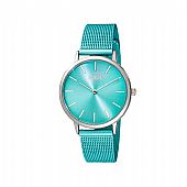 Loisir Ρολόι Society με τιρκουάζ ατσάλινο mesh band και τιρκουάζ καντράν : 1
