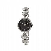 Loisir Ρολόι Tint με ασημί μεταλλικό μπρασελέ και μαύρο καντράν : 1