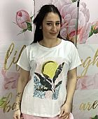 T-shirt ήλιος Α299 White
 : 1