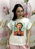 T-shirt με Frida Kahlo J4JB White 
 : 1