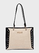 Nolah Τσάντα ώμου Ipanema Cream Black
 : 1