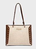 Nolah Τσάντα ώμου Ipanema Cream Brown
 : 1