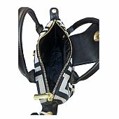 Γυναικεία Τσάντα Χειρός/Χιαστί Ari Gorgio 2618 Black-White : 2