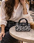 Γυναικεία Τσάντα Χειρός/Χιαστί Ari Gorgio 2618 Black-White : 1