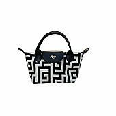 Γυναικεία Τσάντα Χειρός/Χιαστί Ari Gorgio 2618 Black-White : 1
