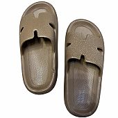 Ocean Addicts Γυναικείες Παντόφλες με Στρας 123153 Brown : 3