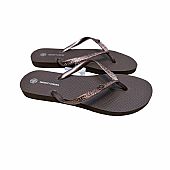 Ocean Addicts Γυναικείες Σαγιονάρες Με Στρας 10116 Brown : 2