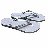 Ocean Addicts Γυναικείες Σαγιονάρες Με Στρας 10109 White : 2