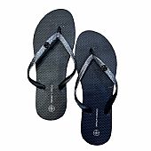 Ocean Addicts Γυναικείες Σαγιονάρες Με Στρας 10109 Black : 1