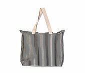 Υφασμάτινη Τσάντα θαλάσσης 511407 BLACK-WHITE : 1