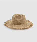 Verde Γυναικείο Ψάθινο Καπέλο 05-0911 Beige : 1