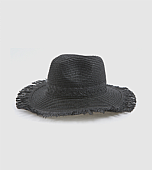 Verde Γυναικείο Ψάθινο Καπέλο 05-0911 Black : 1