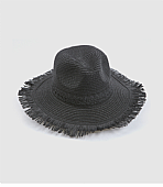 Verde Γυναικείο Ψάθινο Καπέλο 05-0911 Black : 2