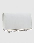 Verde Γυναικείο Τσαντάκι Βραδινό 01-2119 White : 2