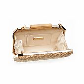 Verde Γυναικείο Τσαντάκι Βραδινό 01-1710 Beige : 4