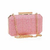 Verde Γυναικείο Τσαντάκι Βραδινό 01-1710 Pink : 3
