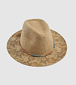 Verde Γυναικείο Ψάθινο Καπέλο 05-0865 Beige : 2