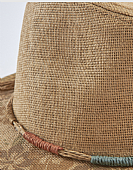 Verde Γυναικείο Ψάθινο Καπέλο 05-0865 Beige : 3