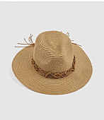 Verde Γυναικείο Ψάθινο Καπέλο 05-0903 Beige : 2