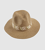 Verde Γυναικείο Ψάθινο Καπέλο 05-0905 Beige : 2