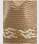 Verde Γυναικείο Ψάθινο Καπέλο 05-0905 Beige : 3